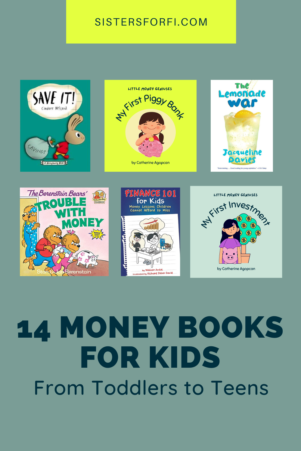 14 Best Books for Teach Kids About Money