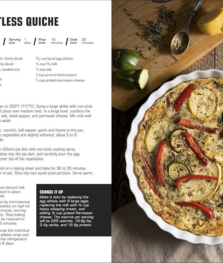 The Bodybuilder's Kitchen: 100 Muscle-Building, Fat Burning Recipes, with Meal Plans to Chisel Your - Image 5