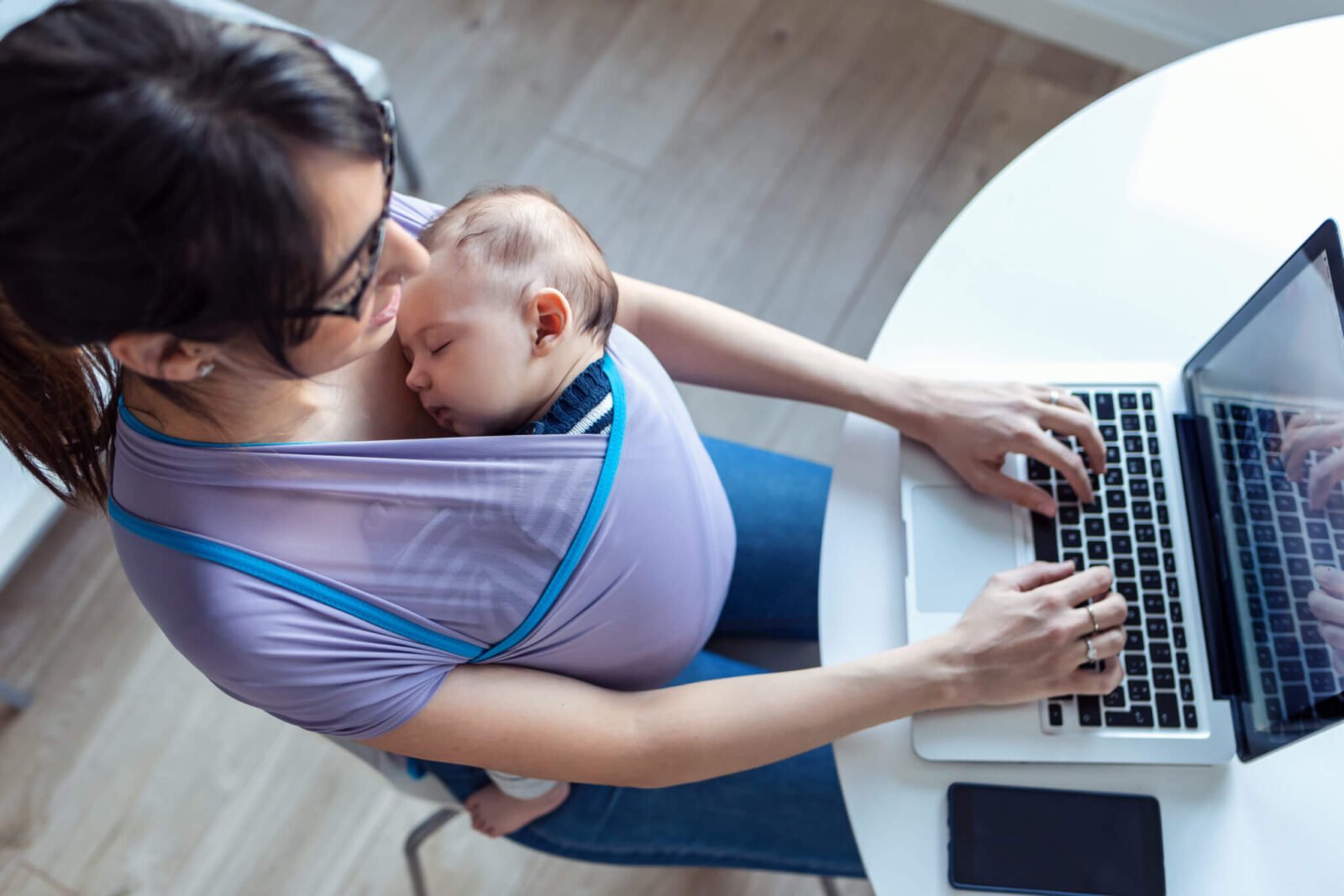work schedule and new baby