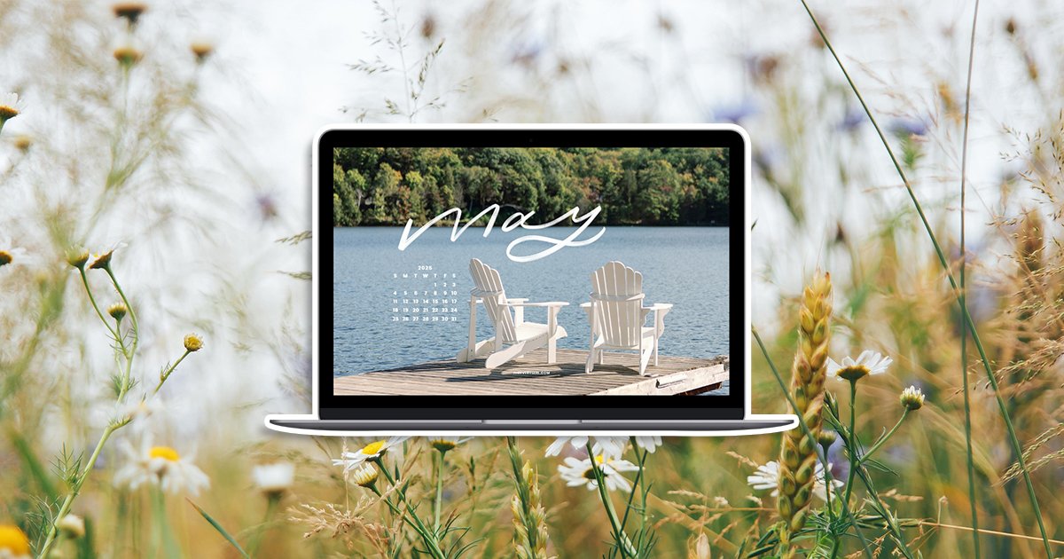 May 2025 Tech Backgrounds: Free Aesthetic Spring Wallpapers